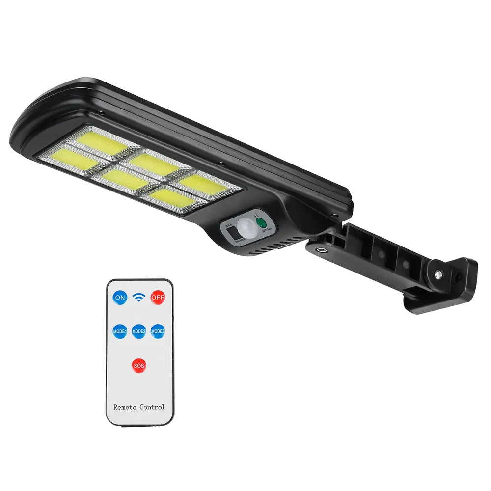 Solar Powered Outdoor Wall Lights with Motion Sensor and 3 Lighting Modes