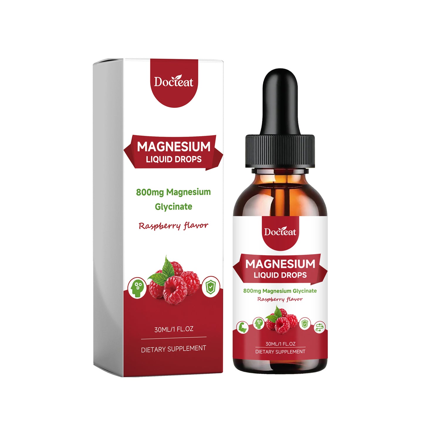 Vitamin D3 Magnesium L-Theanine GABA Dietary Supplement 30ml