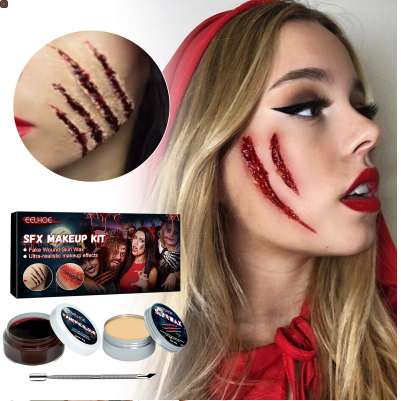 SFX Makeup Kit for Realistic Wounds and Scars - Party Supplies