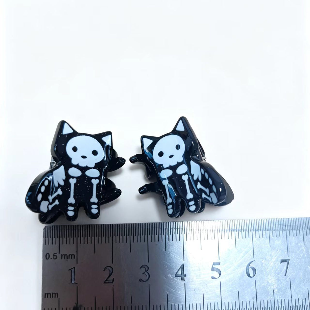 Halloween Hair Clips - Spider & Ghost Designs
