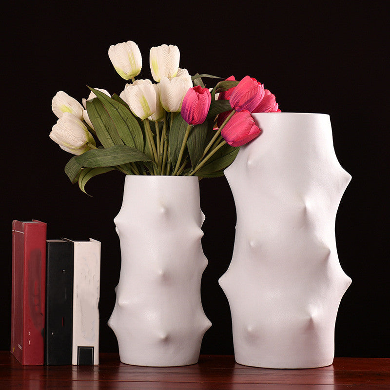 Ceramic Home Decoration Vase - Modern Chinese Style, Large & Small Variants