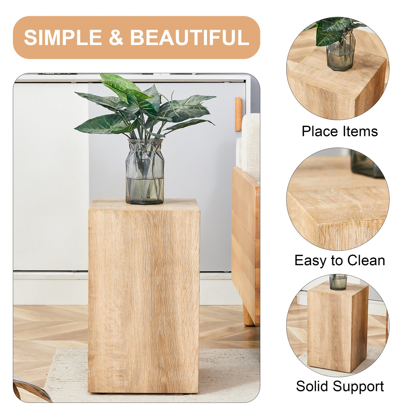 Elevate Your Living Space With This Modern MDF Coffee Table That