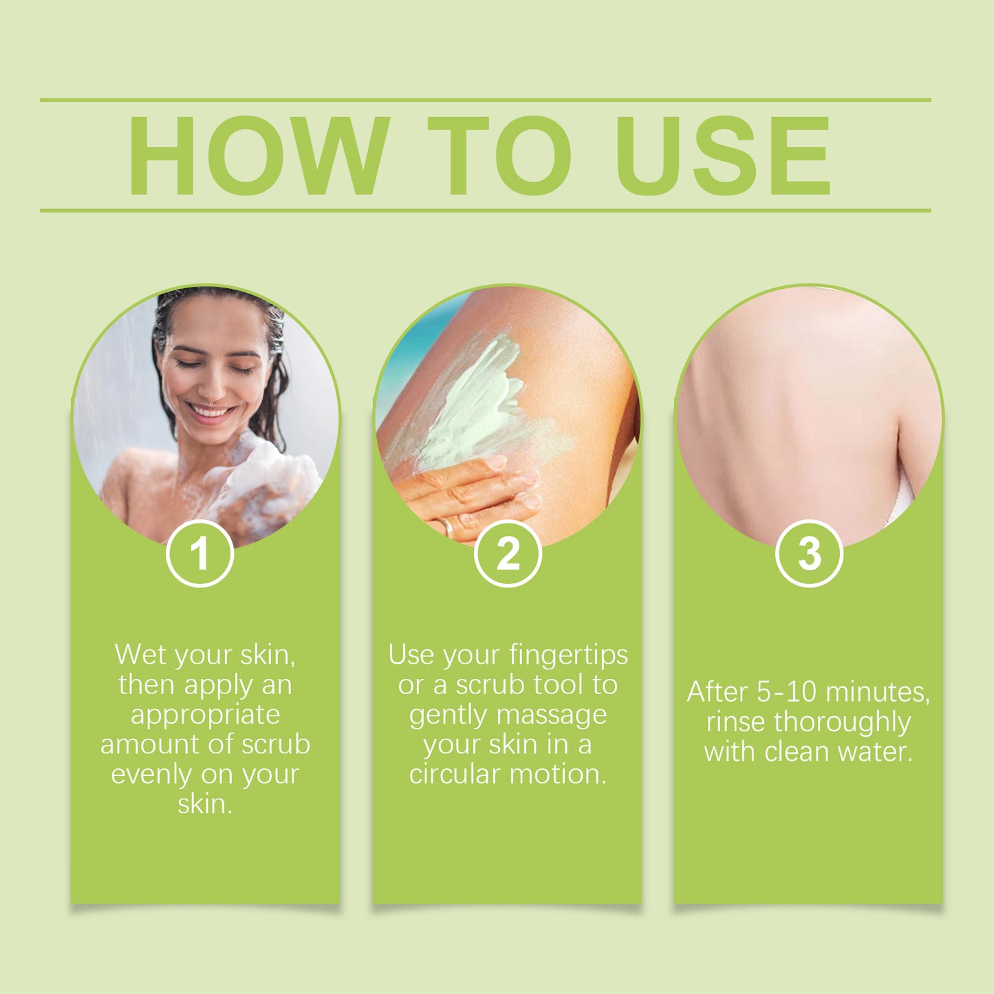 Avocado Exfoliating Body Scrub for Smooth Hydrated Skin - 250g