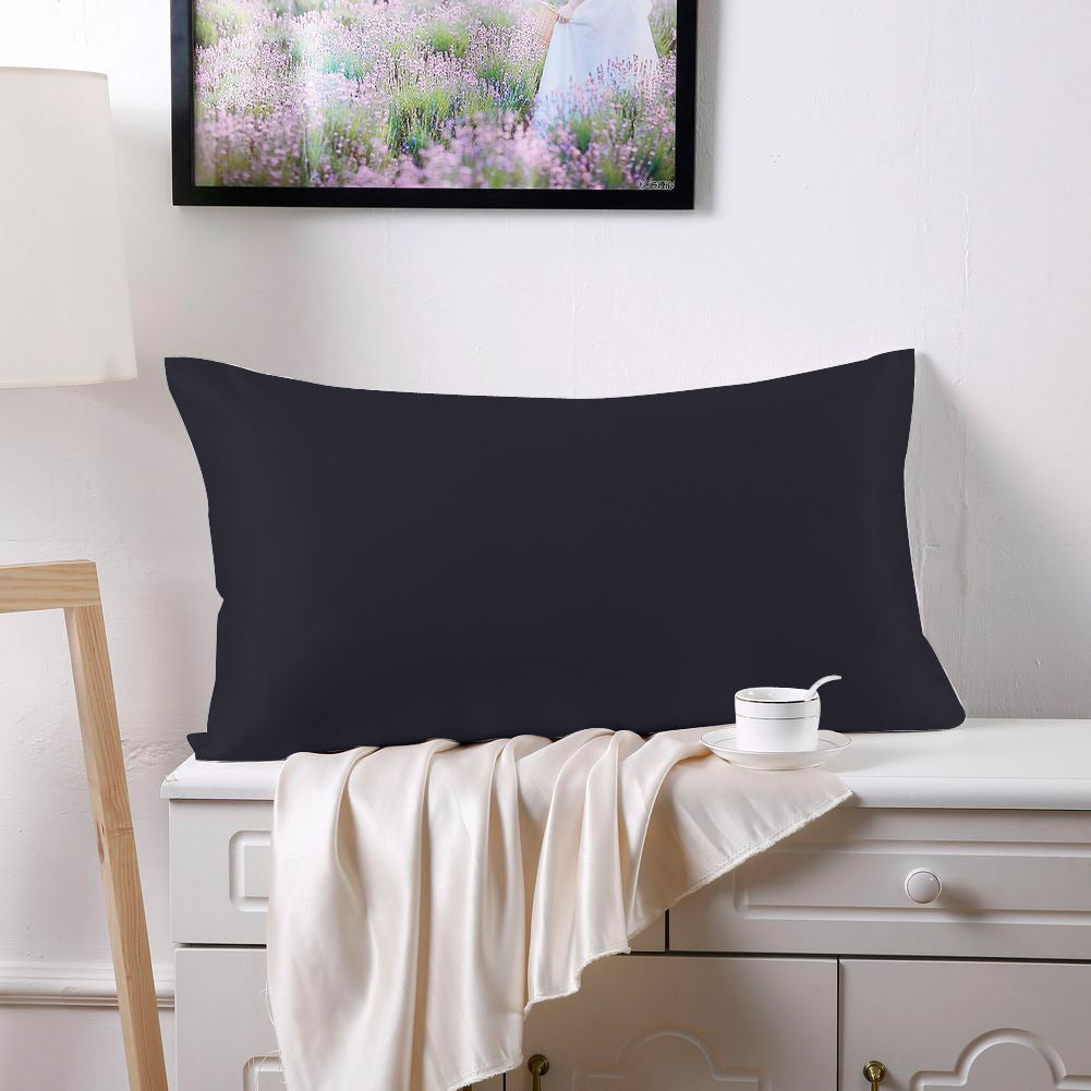 Silk Pillowcase Double-Sided European Style 100% Mulberry Satin Home Decor