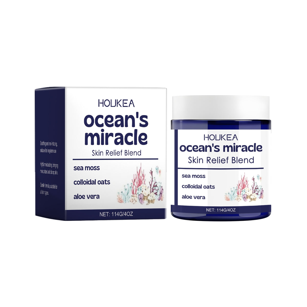 Moisturizing Repair Cream for Skin Relief - 114g Natural Body Care