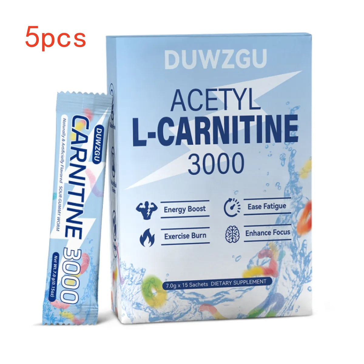 Pure L-Carnitine Powder Supplement Granules