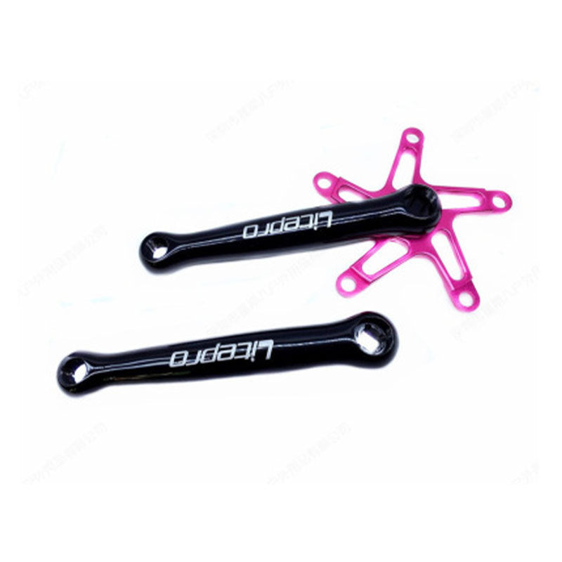 Ultra-Light Folding Bicycle Crankset - Square Hole Aluminum Alloy Bike Part