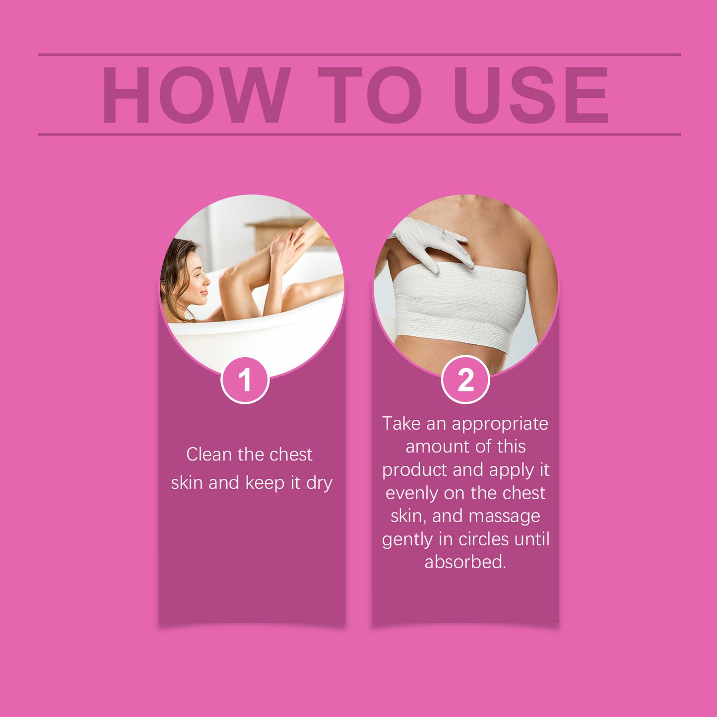 Breast Massage Cream for Skin Firming & Elasticity - Nourishing Body Care