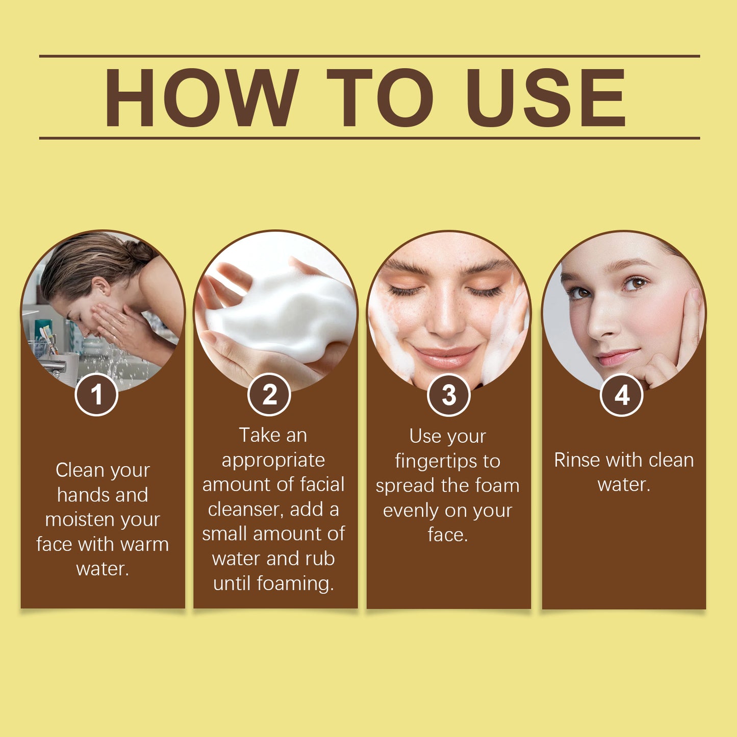 Astragalus Facial Cleanser - Gentle Hydrating Face Wash for Daily Use