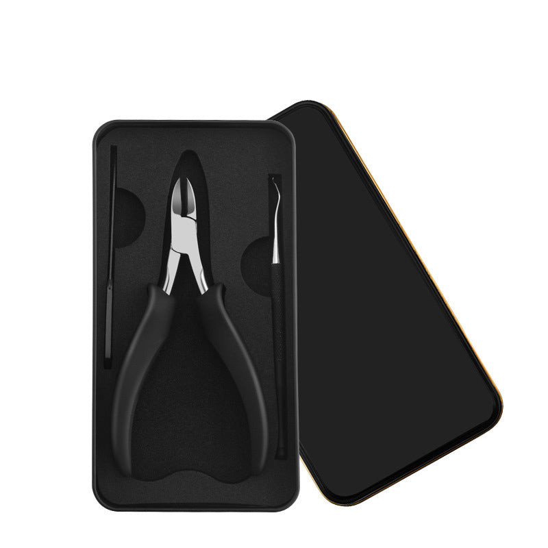 Stainless Steel Manicure Set with Nail Clippers & Pliers