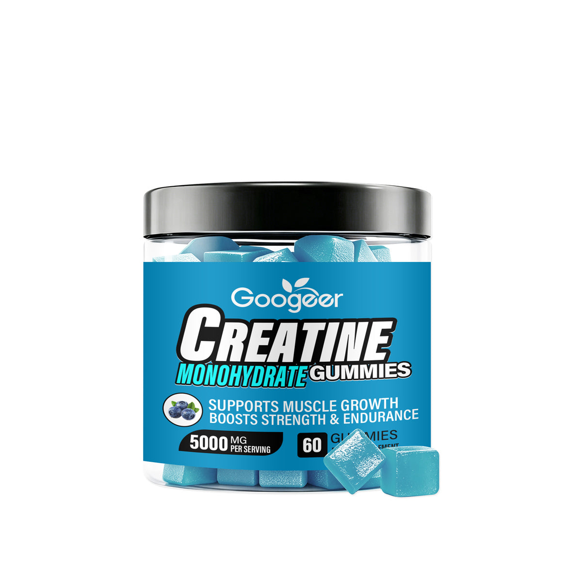 Muscle Creatine Gummies - 60 Count