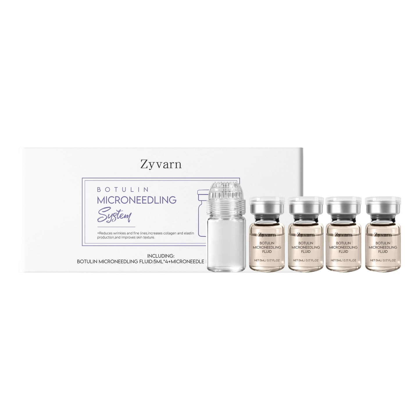 Microneedling System for Skin Rejuvenation with Botulinum Toxin - CJ