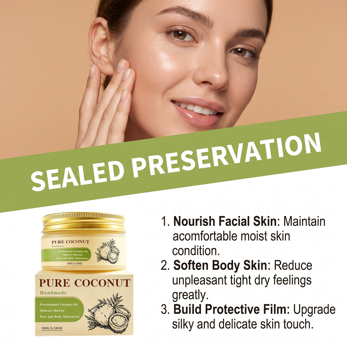 Moisturizing & Nourishing Skin Cream - 100g
