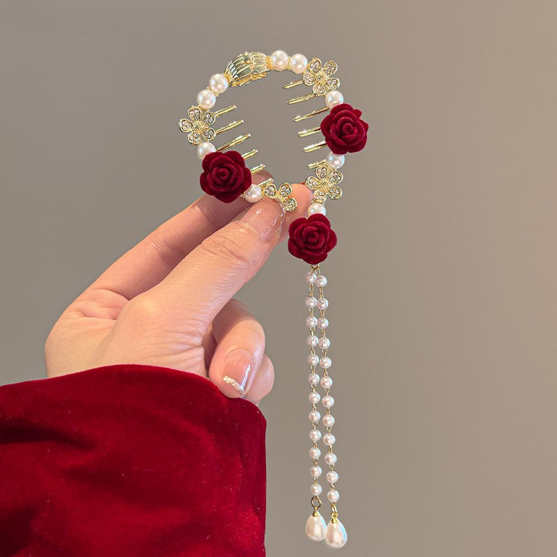 Tulip Tassel Hairpin Clip