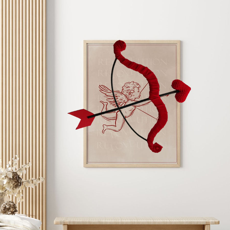 Valentine's Day Love Arrow Decoration for Couples, Holiday Gift, Archer Style