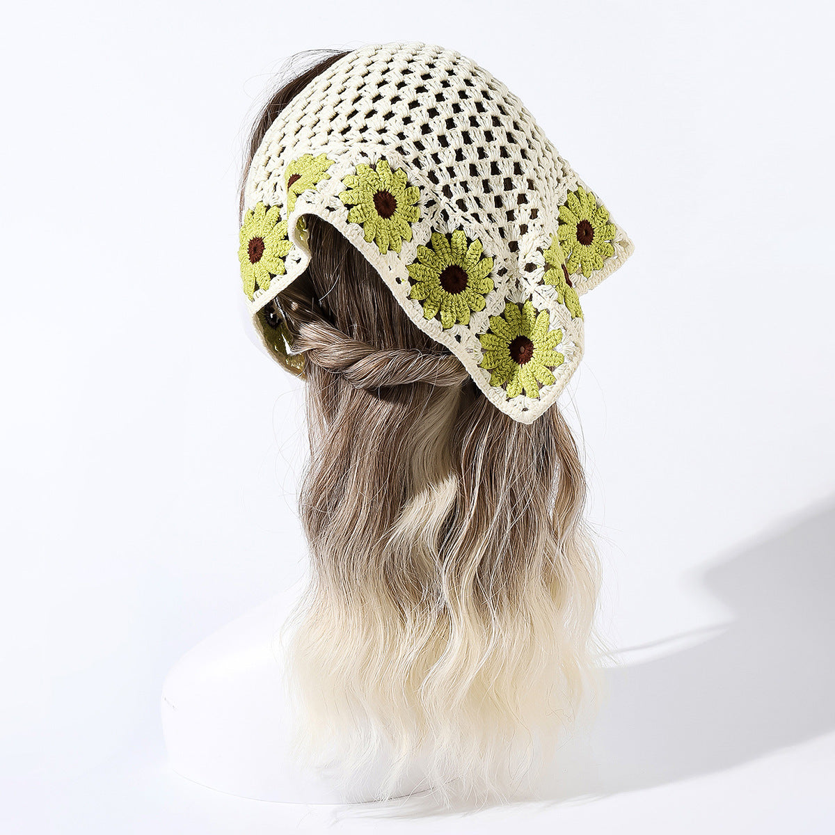 Triangle Plaid Hair Wrap Headband for Women - Turban Style, Multiple Colors