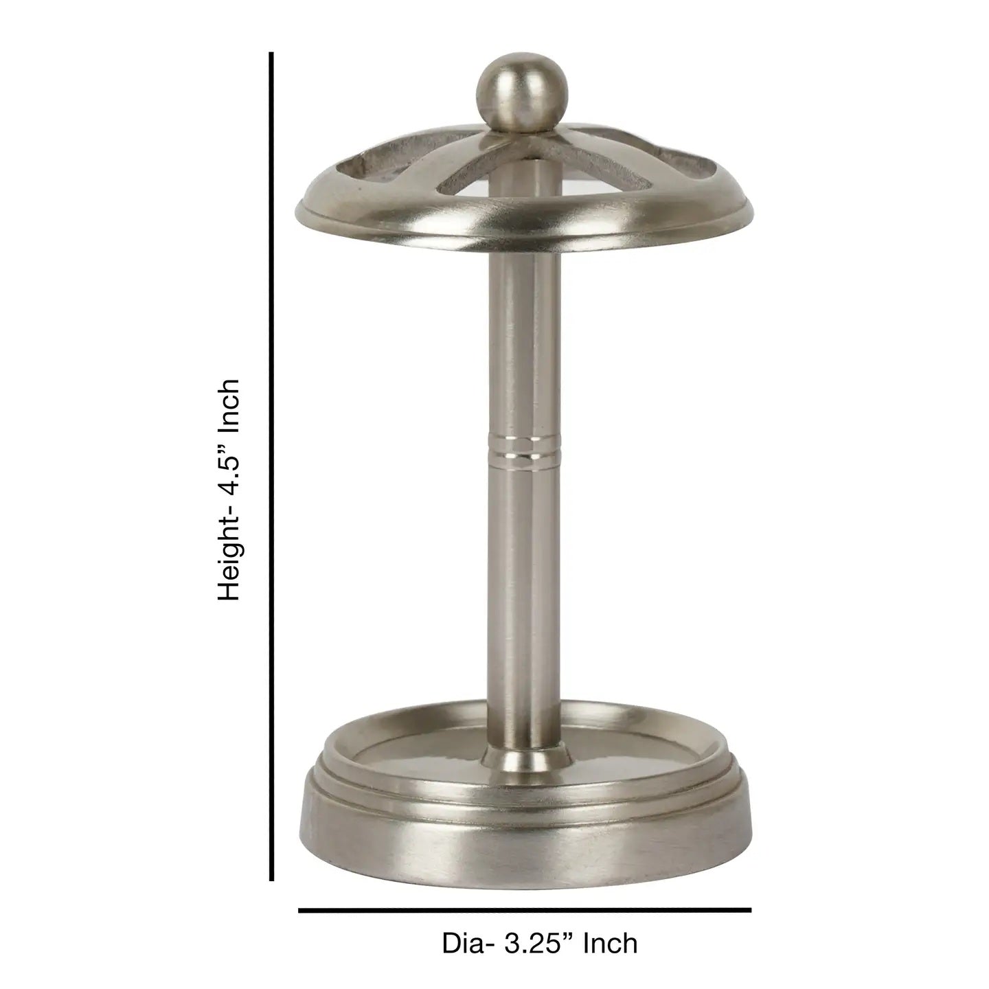 Stainless Steel Toothbrush Holder Compact Multi-Slot For