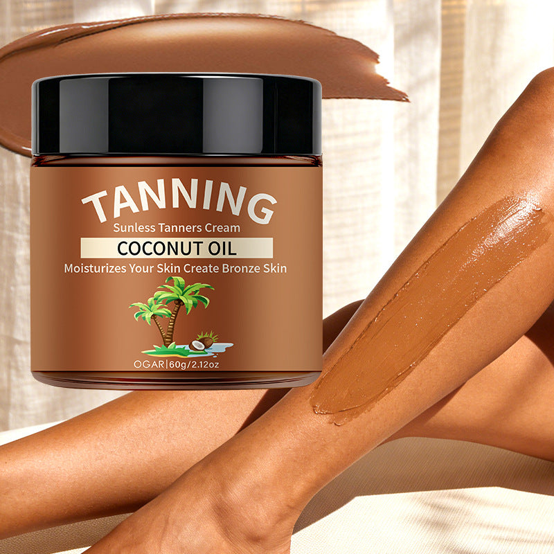 Coconut Oil Self-Tanning Cream 60g - Waterproof
