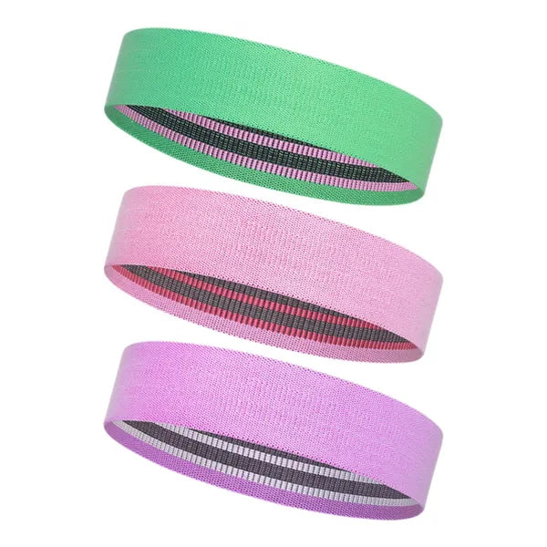 Resistance Bands for Yoga & Fitness - Home Stretching Set