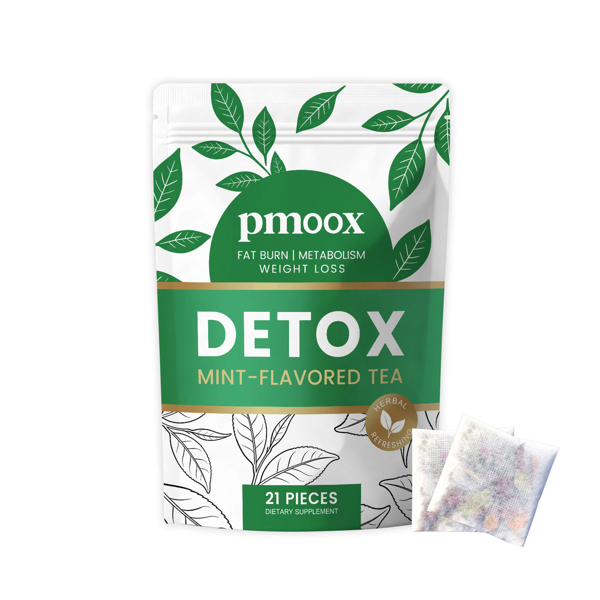 Mint Herb Metabolic Tea - 21 Tea Bags