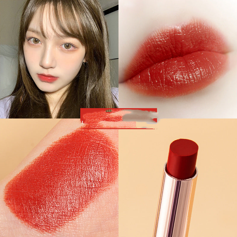 Moisturizing Lipstick - Semi-Matte Velvet Finish - 6 Colors