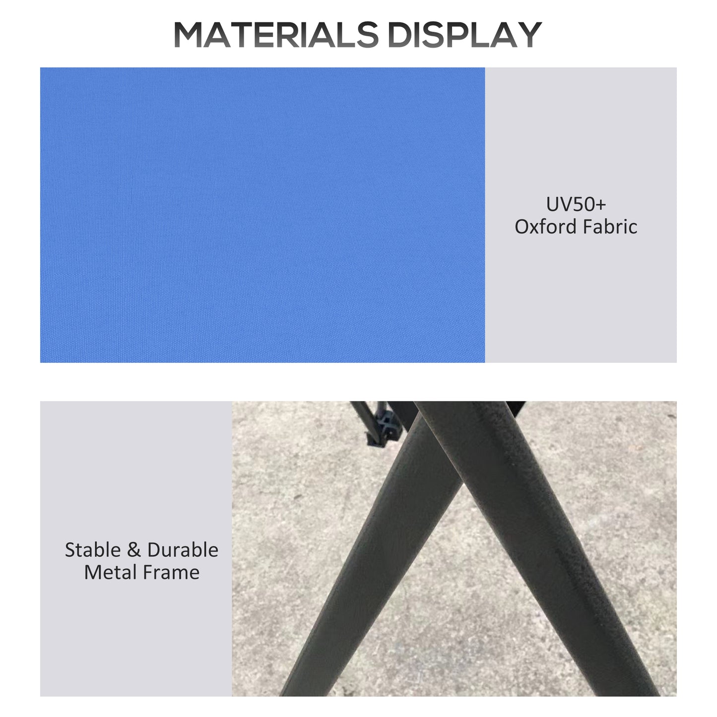 13x13 Pop Up Gazebo Canopy Tent with 2-Tier Roof & Carry Bag - Blue
