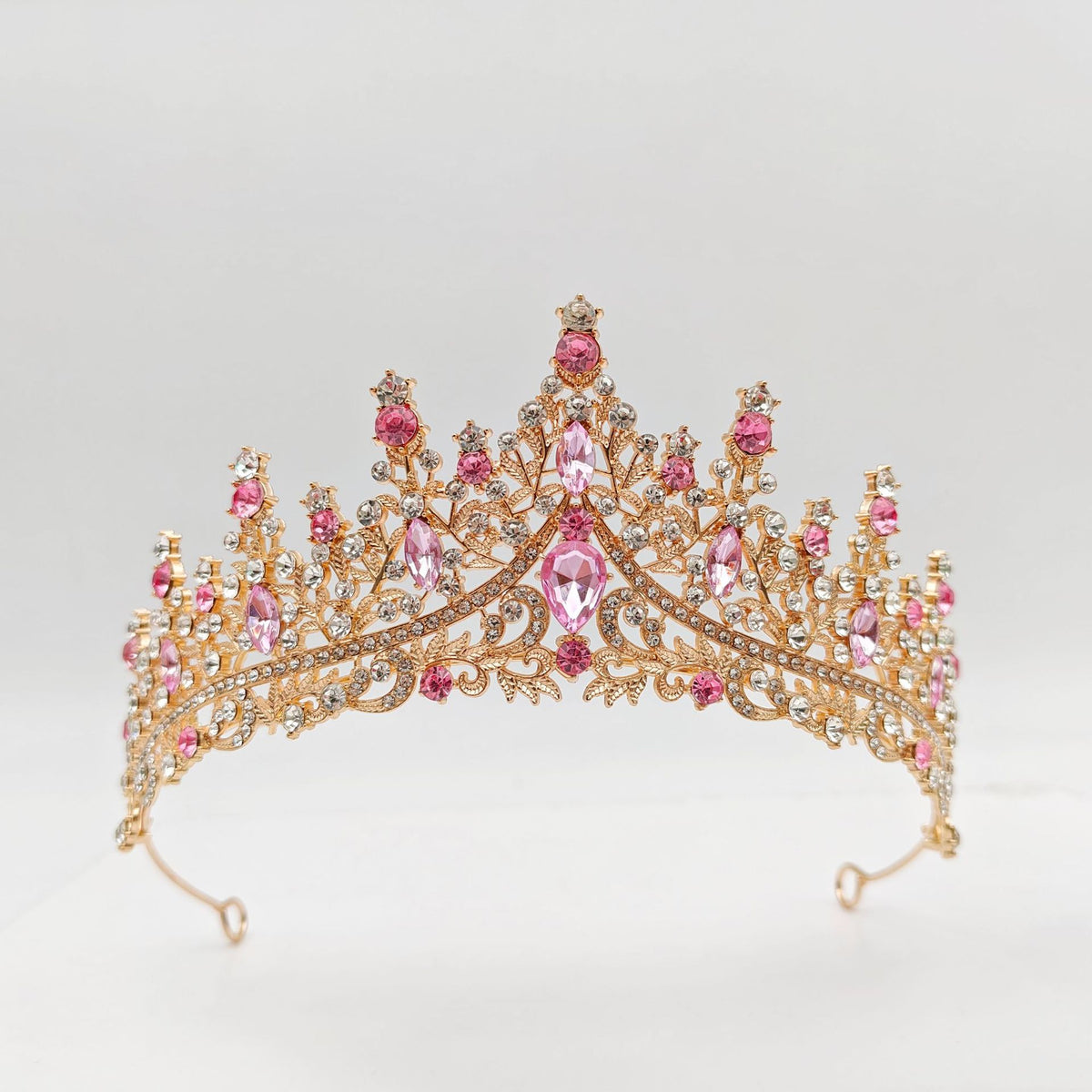 Bridal Crown Headband - Multiple Colors