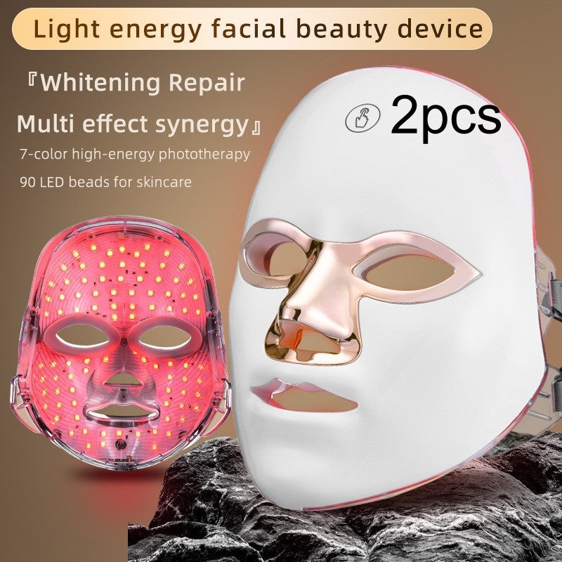 Red Light LED Facial Mask - Home Skin Therapy Device with Variants