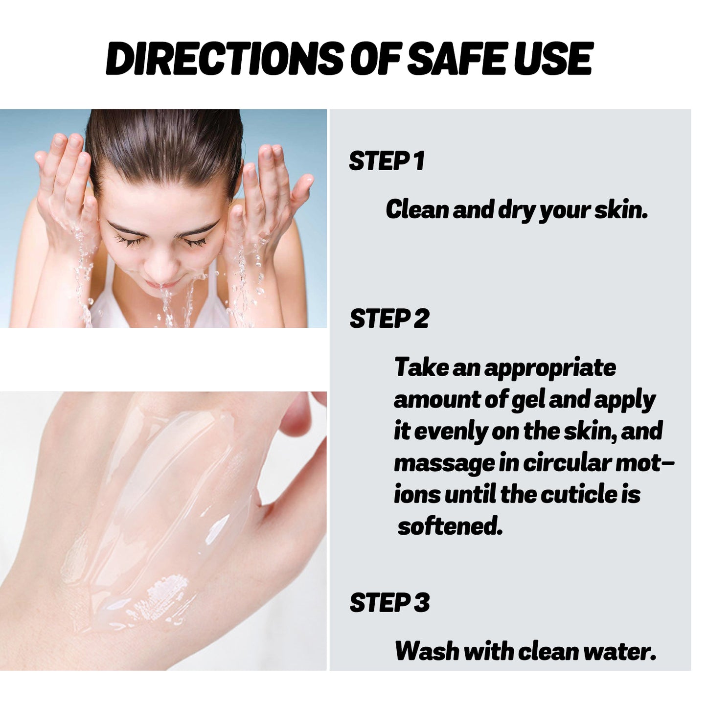 Deep Cleaning Exfoliating Whitening Gel - Brightening Skin Care Treatment