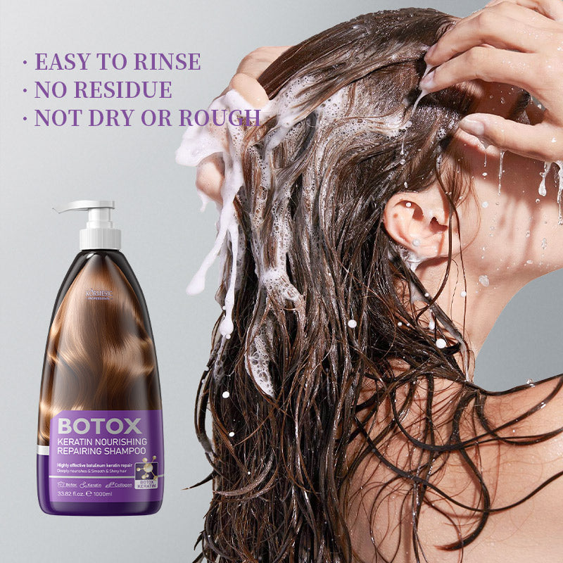 Keratin Nourishing Shampoo 1000ml - Repair & Strengthen Hair