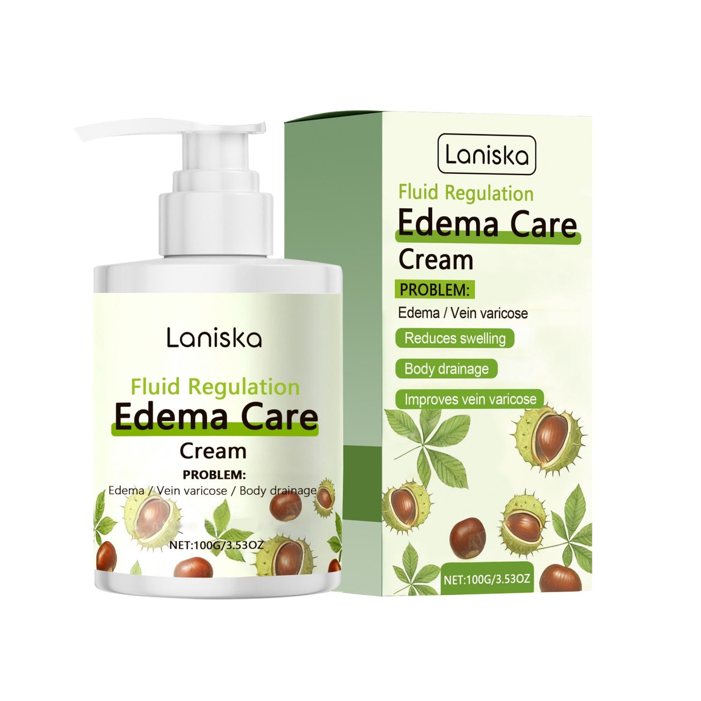 Edema Care Cream 100g - Soothing Skin Relief for Swelling & Circulation