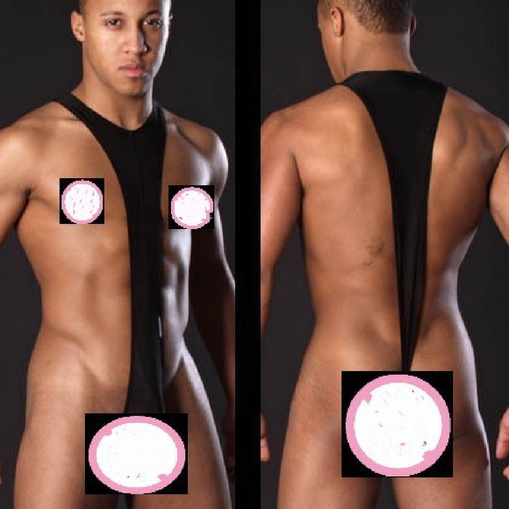 Unisex One-Piece Underwear for Adults - White & Black, One Size