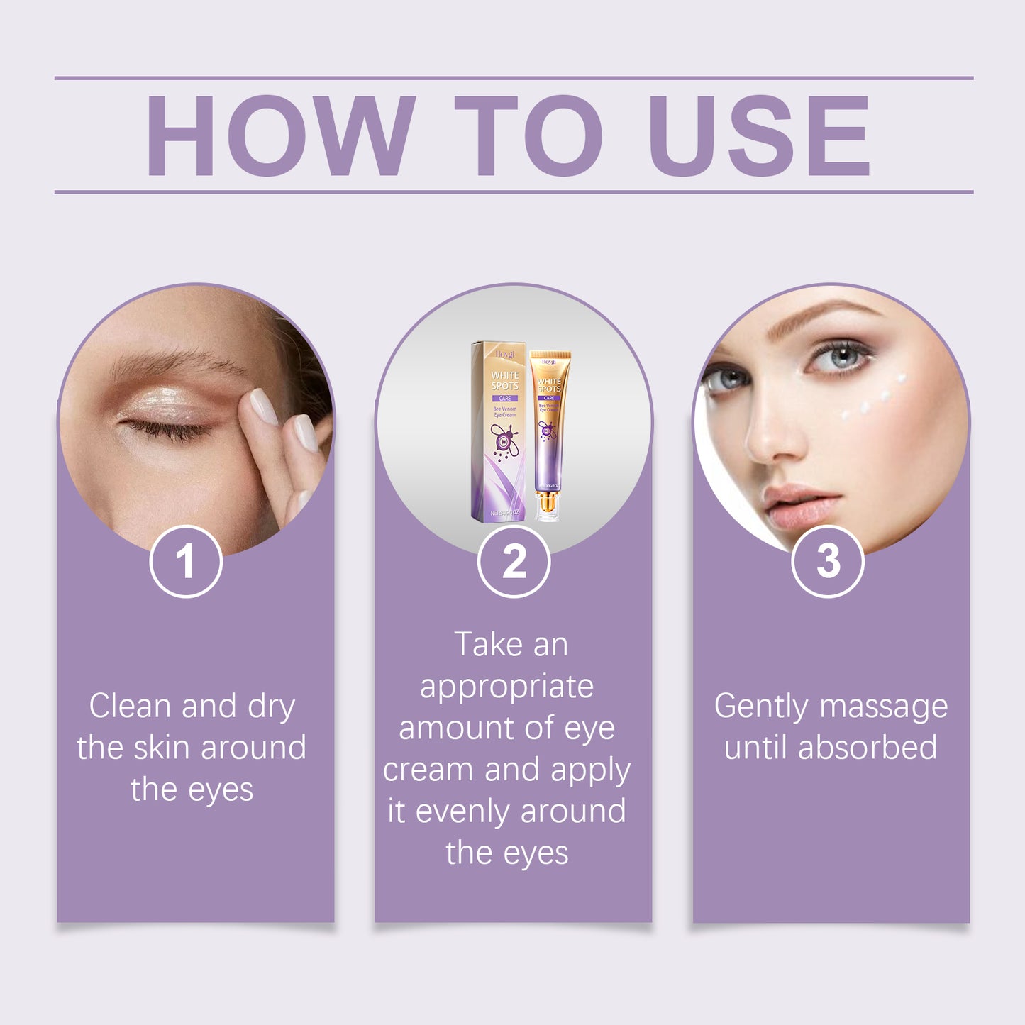 Anti-Wrinkle Eye Repair Cream - Moisturizing Dark Circle Treatment
