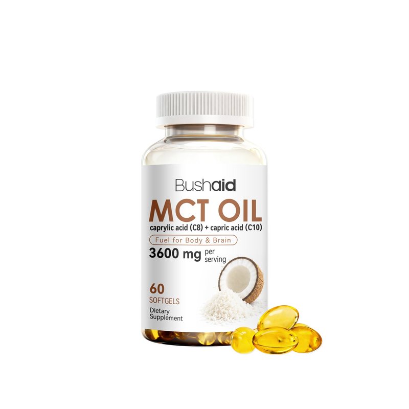 MCT Oil Soft Capsules - 60 Count