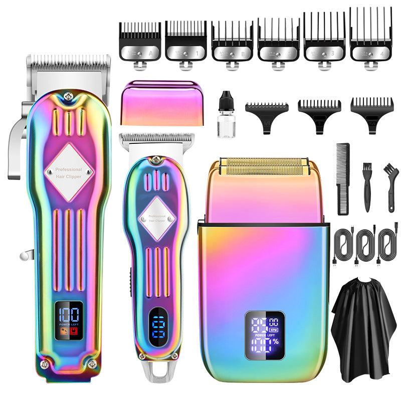 Electric Hair Clipper Set for Men – Rechargeable