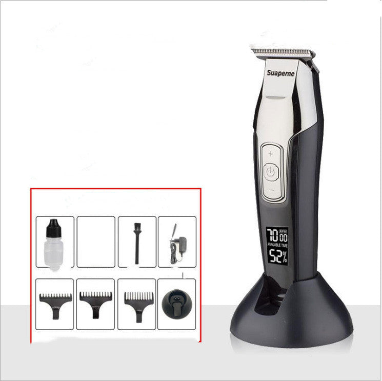 Men's USB Charging Hair Clipper with Gradient Fader Blade