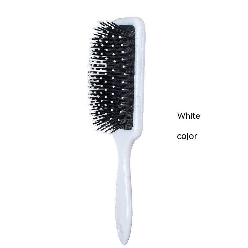 Solid Color Airbag Massage Anti-Knot Hair Comb - Hair Care Tool with Gentle Massage