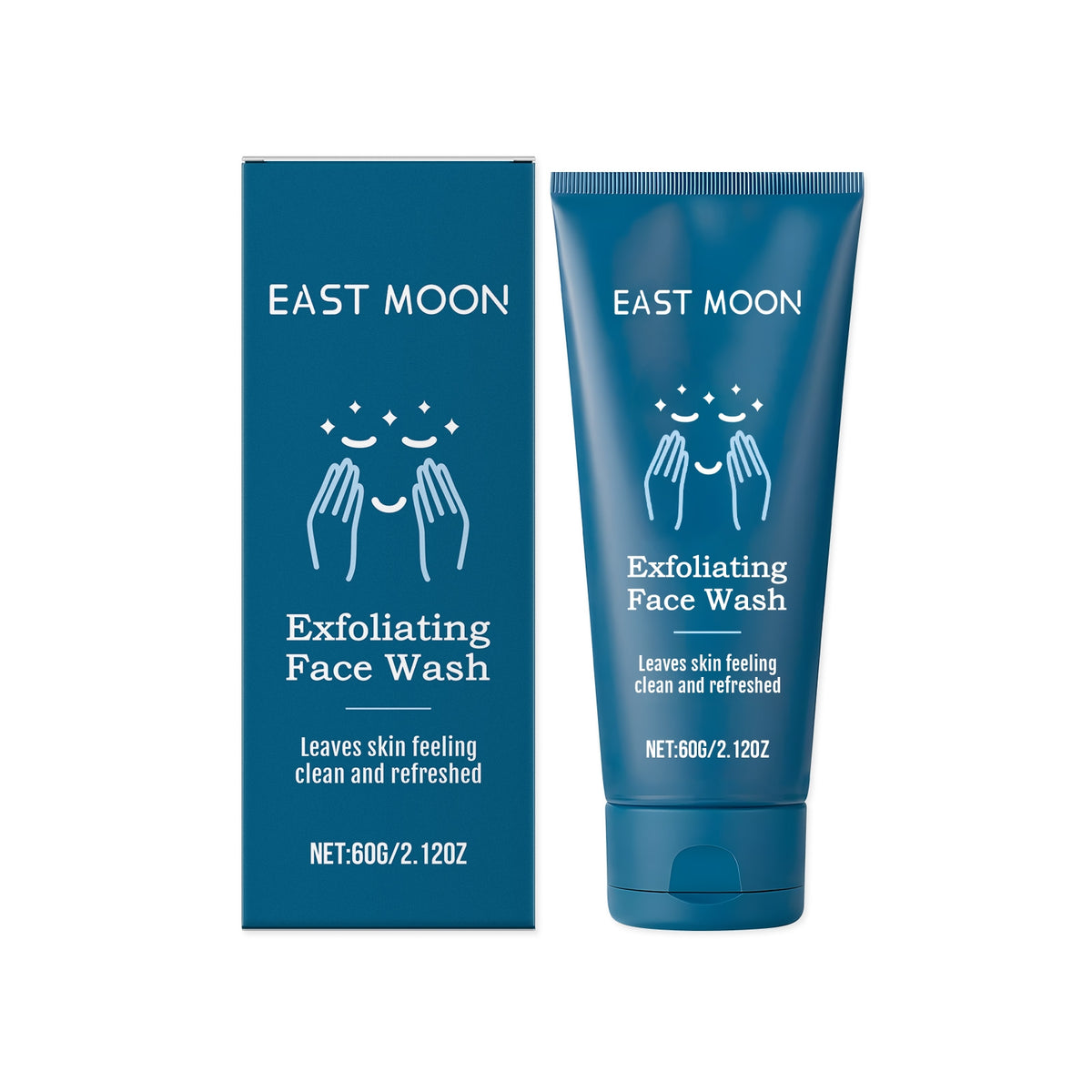 Men's Exfoliating Facial Cleanser 60G - Gentle Skin Refresh