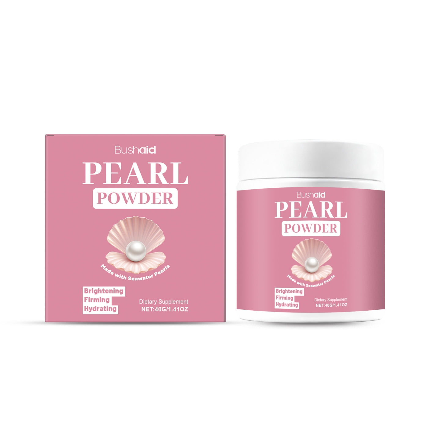 Pearl Powder for Skin Care 40g - Natural Beauty & Health Supplement
