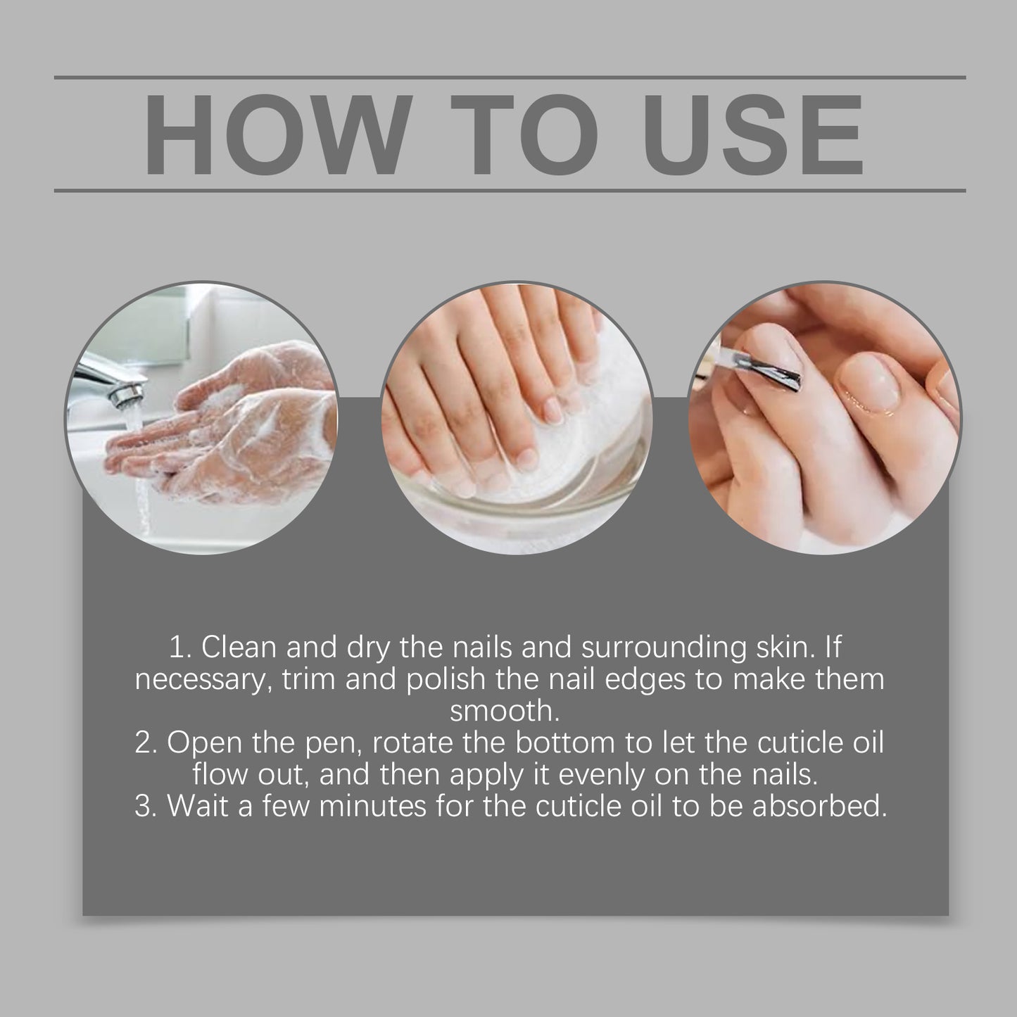 Nourishing Nail Cuticle Oil Pen - Moisturizing Repair for Healthy Nails
