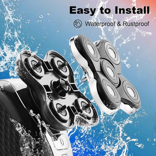 4PACK XR7000 Balder Pro Replacement Head Compatible with Remington Balder Pro Head Shaver Model XR7000/XR1500/XR1501
