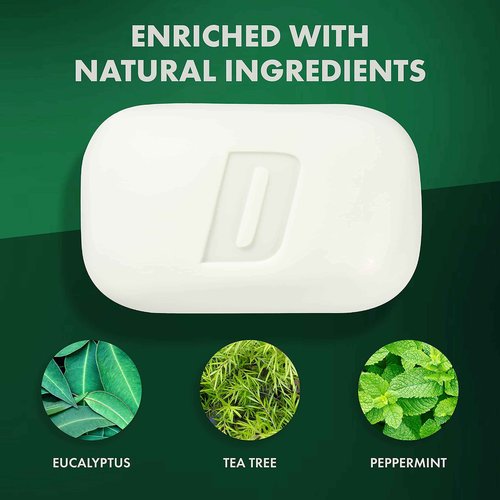 Defense Soap 12pk All Natural Peppermint Bar Soap for Men | Made by Wrestlers with Tea Tree Oil & Eucalyptus Oil to Promote Healthy Skin
