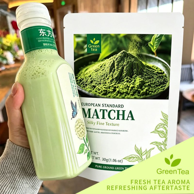Matcha Powder - Instant Green Tea Beverage Mix