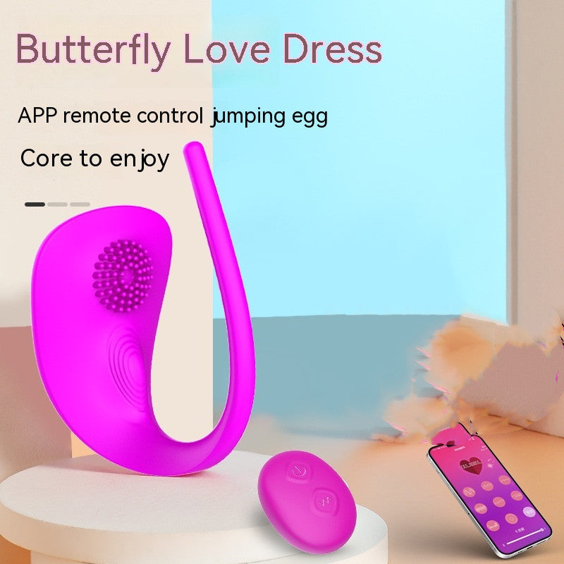 Remote Control Love Egg Sex Toy with App Control - Silicone & Remote