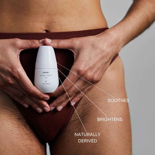 Bushbalm Dark Spots and Ingrown Hair 3 Step Routine - Rejuvenate and Nourish - Bermuda Oil (30 ml), Bermuda Dark Spot Exfoliating Scrub (236 ml) and Nordic Dry Brush