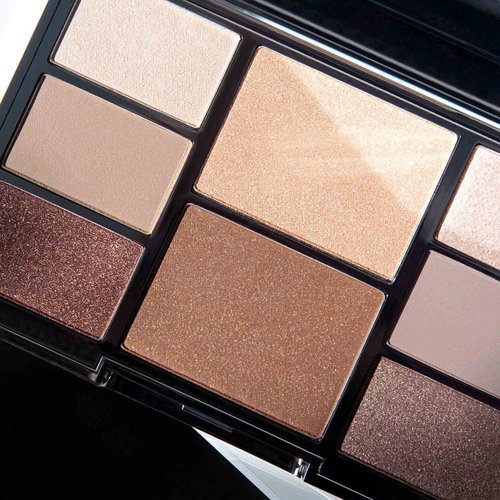 Lune+Aster RealGlow Face & Eye Palette | Illuminating All-Over-Glow Palette With Bronzer, Highlighter And 6 Nude Eyeshadows.