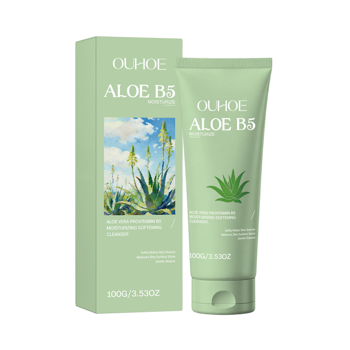 Moisturizing Softening Facial Cleanser 100g - Gentle Skin Care
