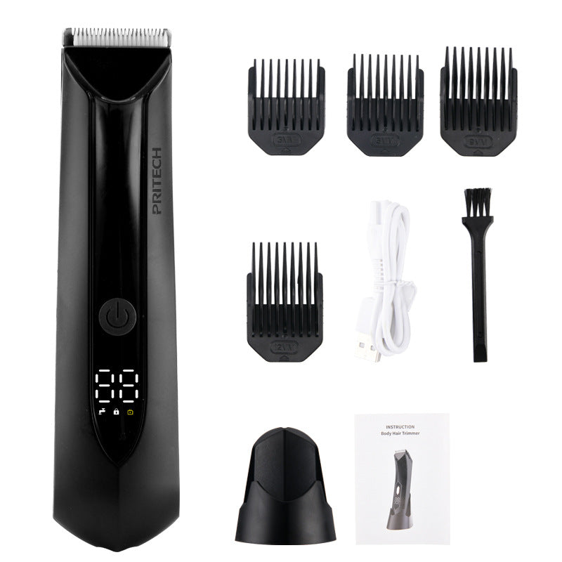 Electric Hair Removal Shaver with Digital Display