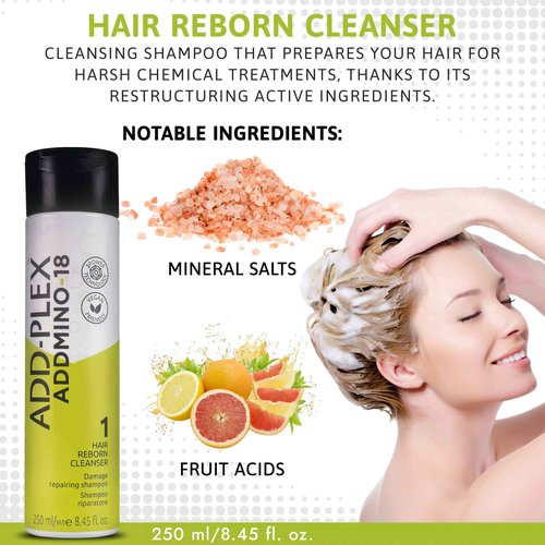 Hair Repair Treatment Kit - Hair Shampoo, Mask, Leave in Conditioner, Hair Elixir, and Apron 5pc Set