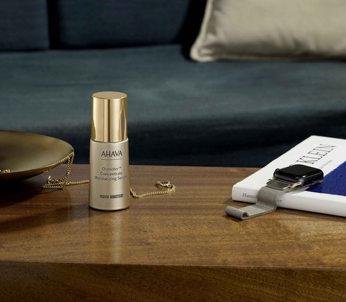 AHAVA Osmoter Concentrate Moisturizing Serum - Lightweight Concentrated Serum to Boost Youthfulness & Radiance from within, Enhance Hydration, with Argan Oil, Hyaluronic Acid & Osmoter X3, 1 Fl.Oz